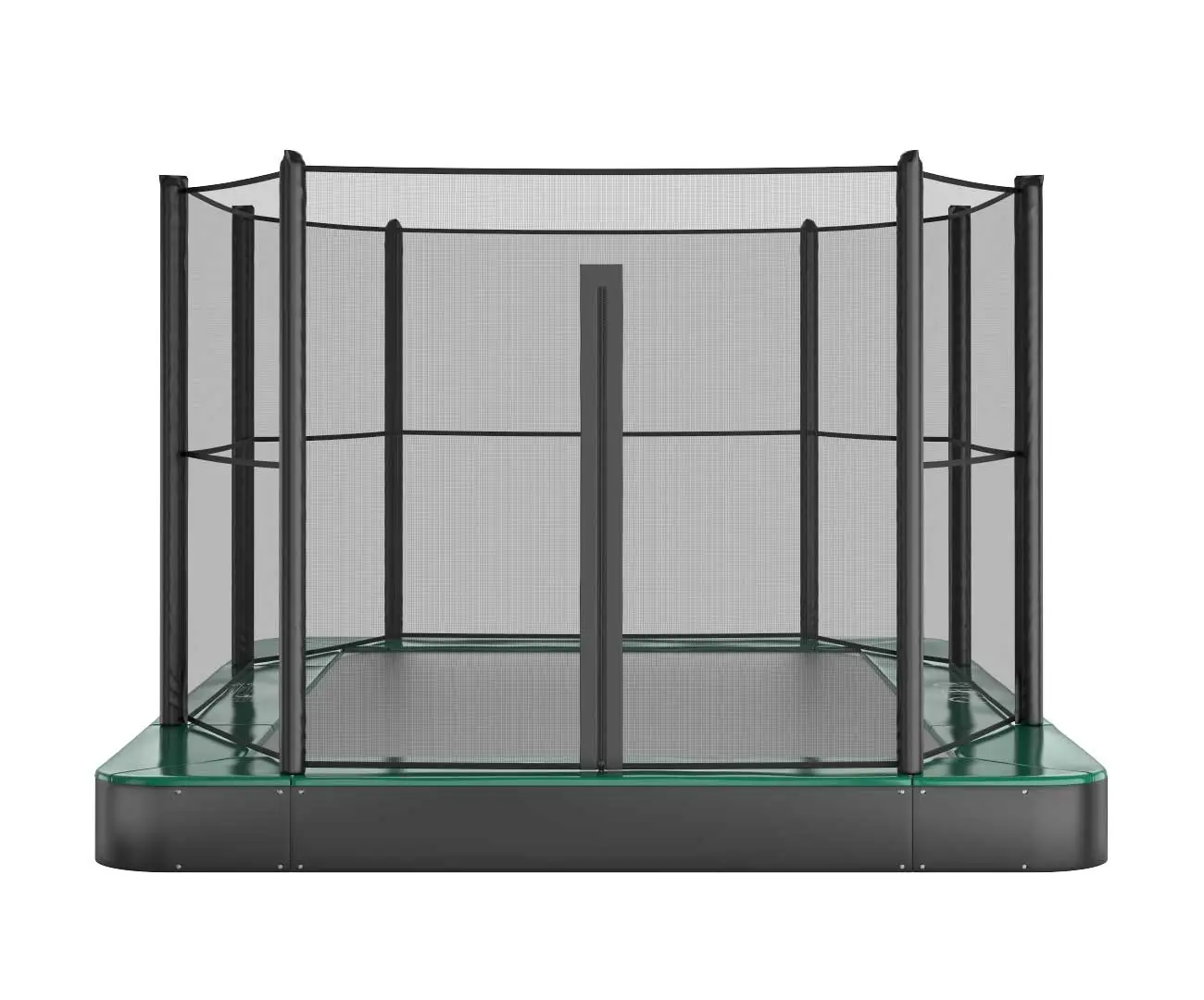 11ft x 8ft Akrobat In-Ground Trampoline Enclosure