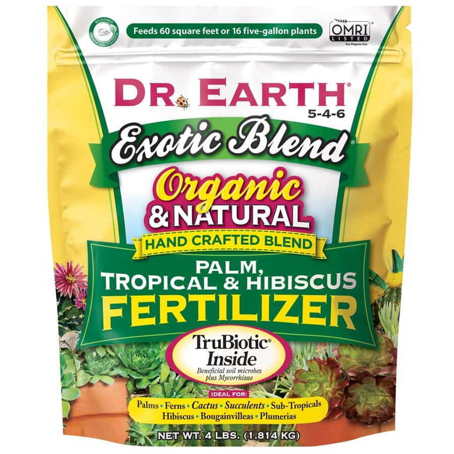 Dr. Earth | Exotic Blend | Palm, Tropical and Hibiscus Fertilizer
