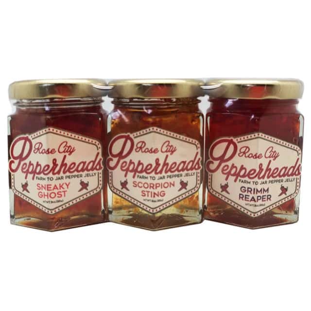 Rose City Pepperheads | Mini Triple Threat Jelly