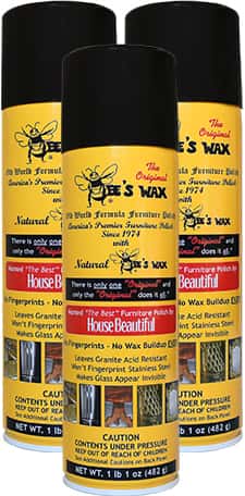 3 Cans – The Original Bee’s Wax Furniture Polish