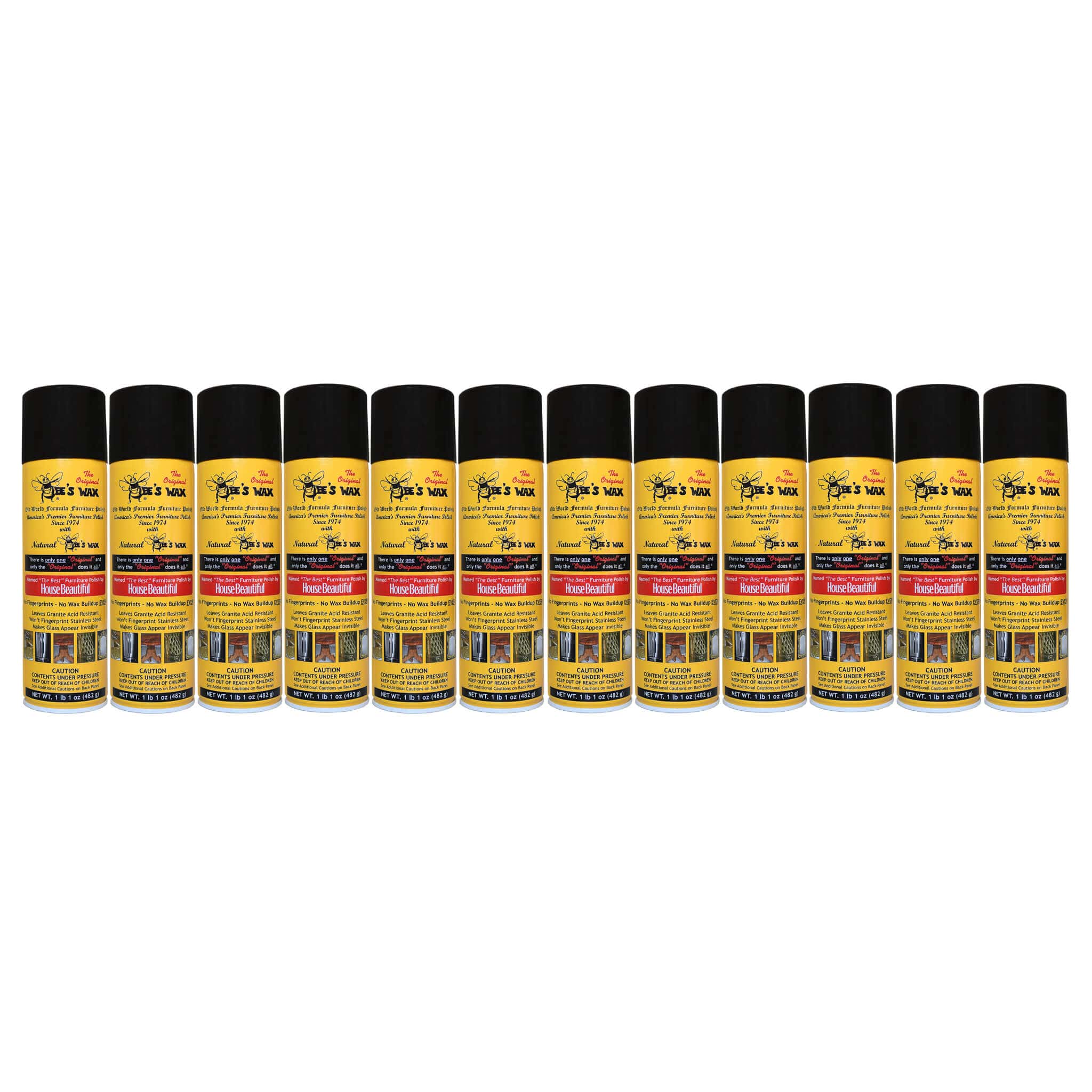 12 Cans – The Original Bee’s Wax Furniture Polish