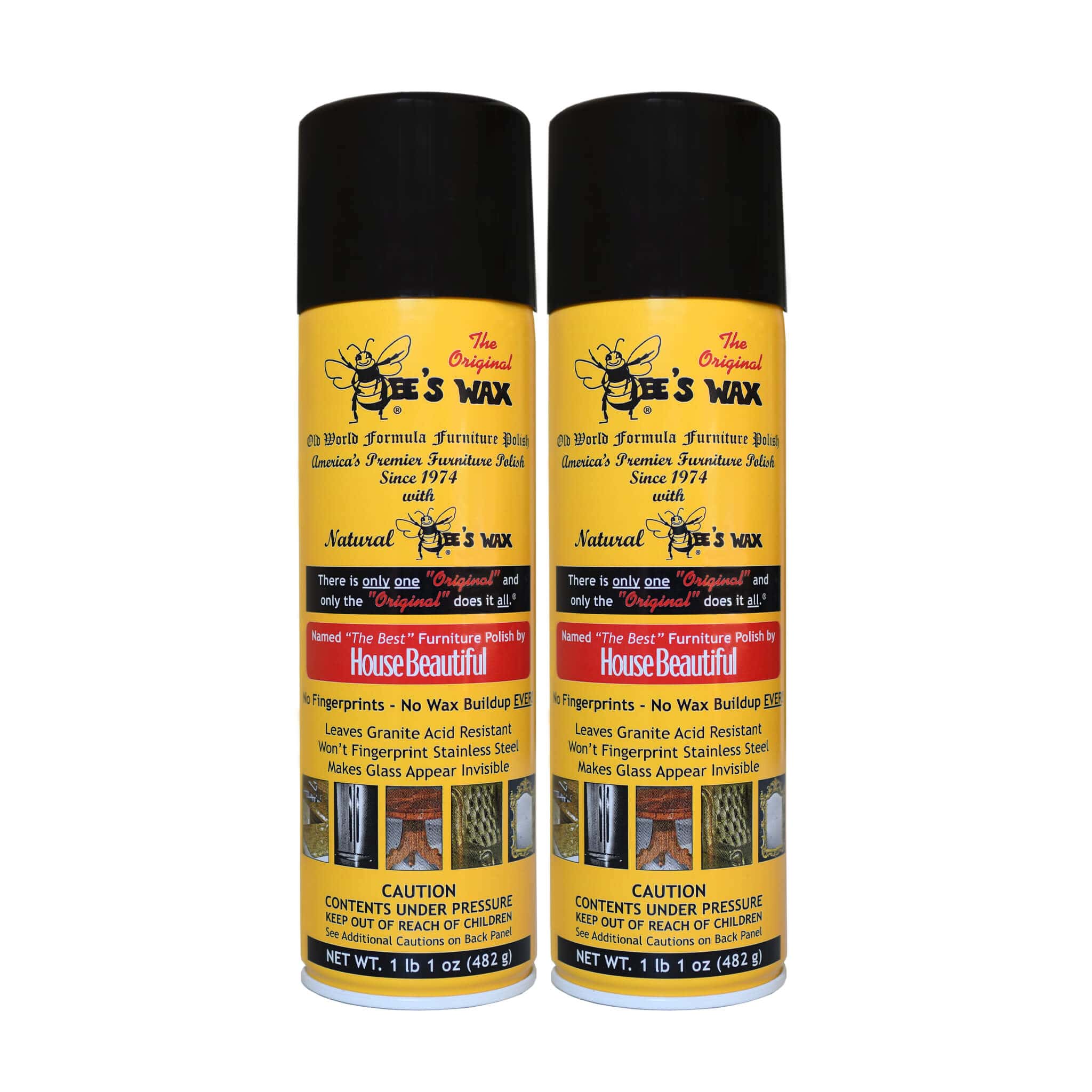 2 Cans – The Original Bee’s Wax Furniture Polish