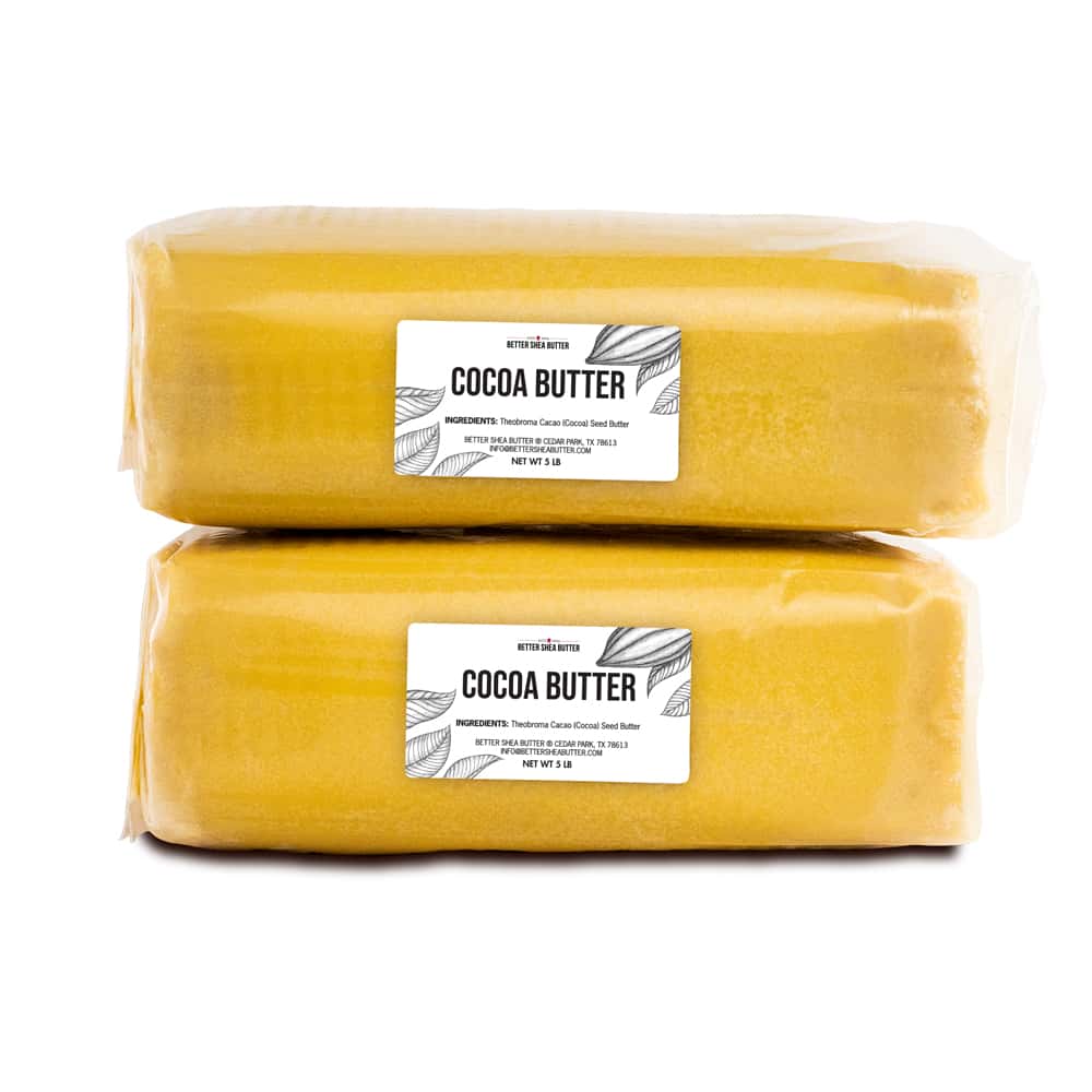 Unrefined Cocoa Butter Bulk (10lb)