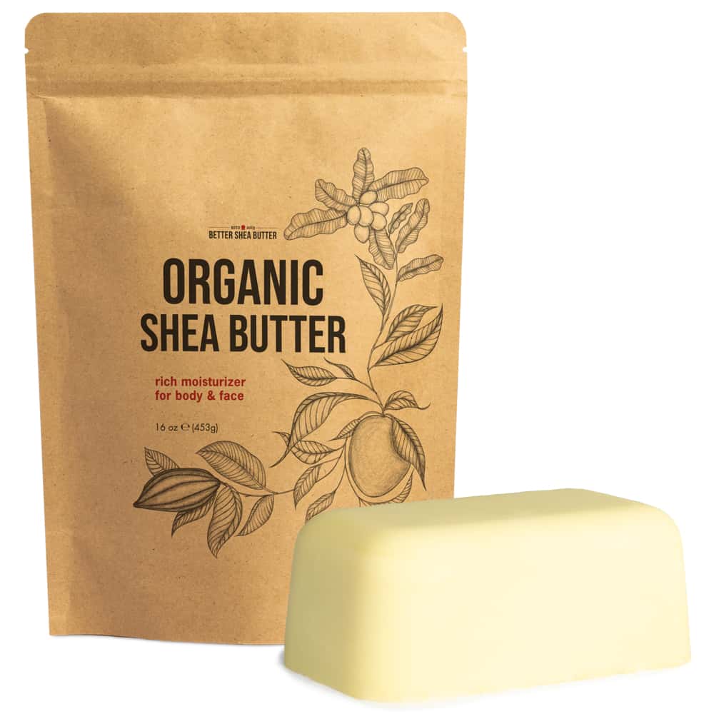 Organic Shea Butter – Unrefined (16 oz)