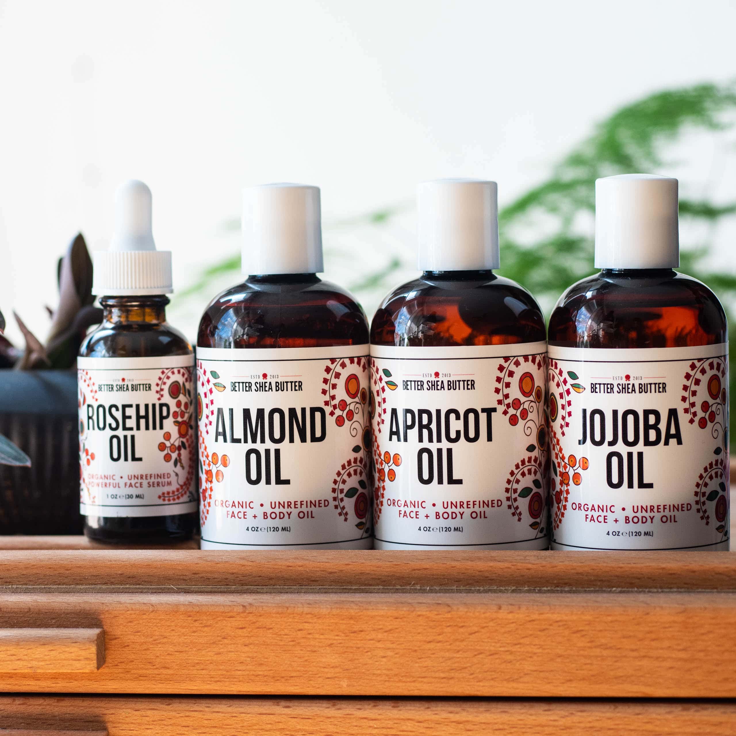 Organic Carrier Oils Set