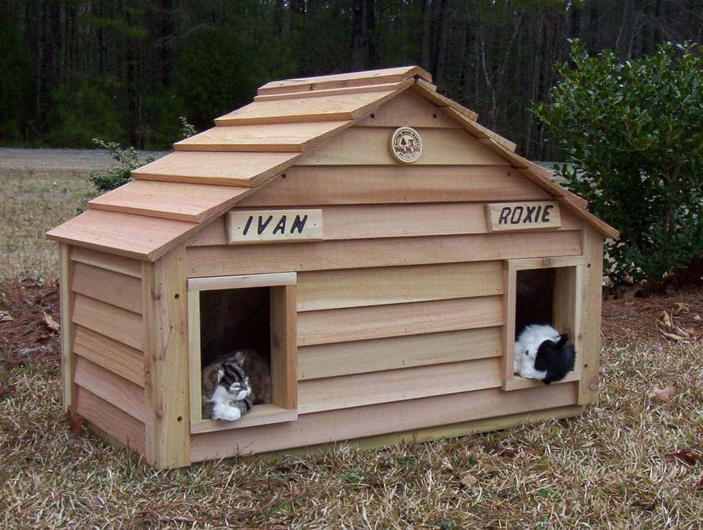 20” Cat House Duplex