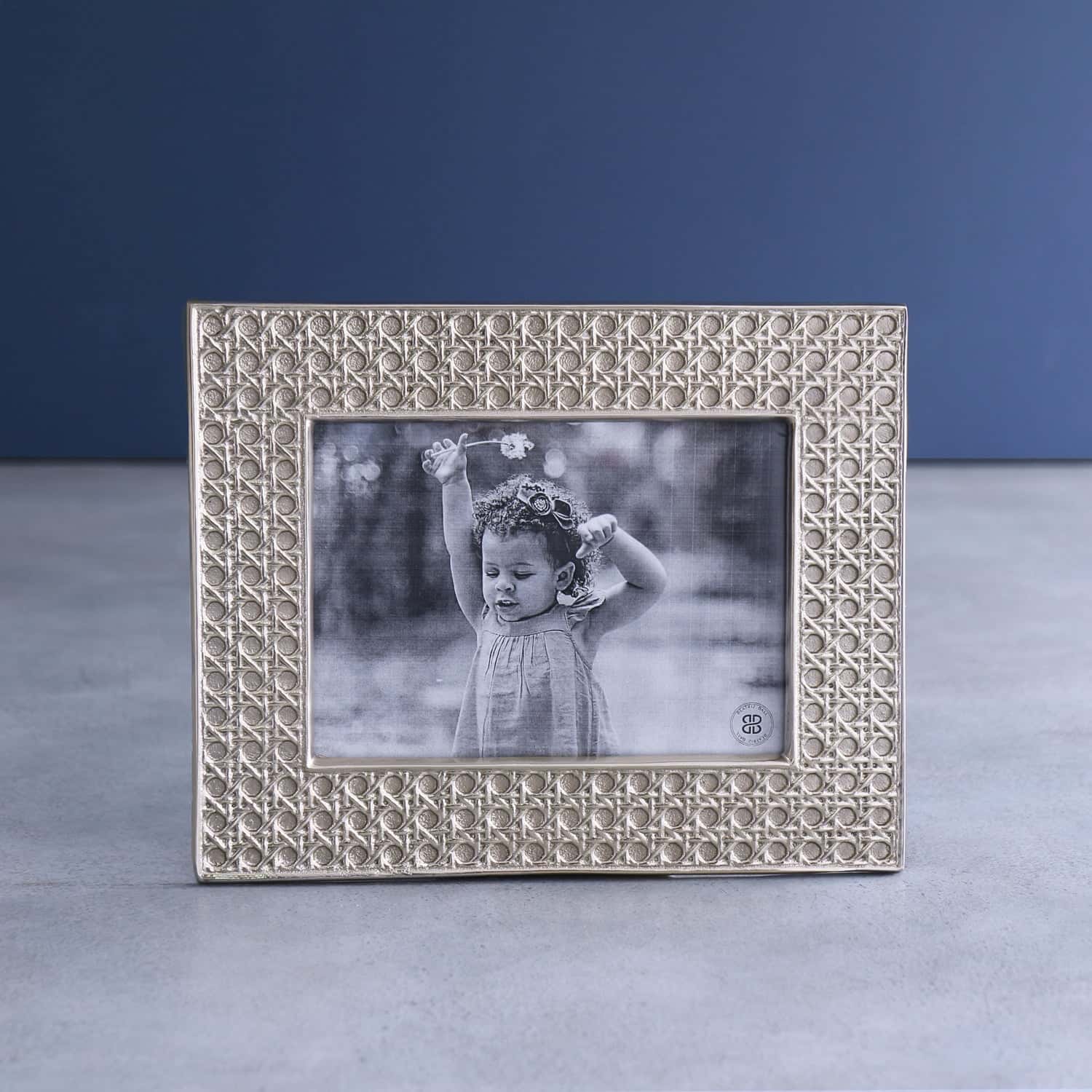 FRAME SIERRA MODERN RATTAN 5 X 7 (GOLD)