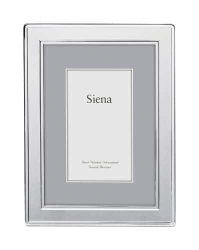SIENA DBL BORDER PLAIN FRAME 4X6.