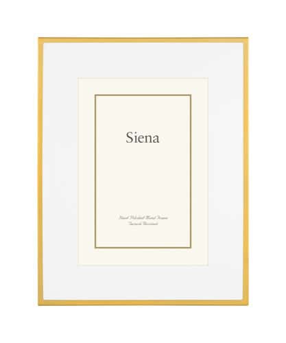 5X7 GOLD NARROW FRAME W/MAT – 3419GLD57