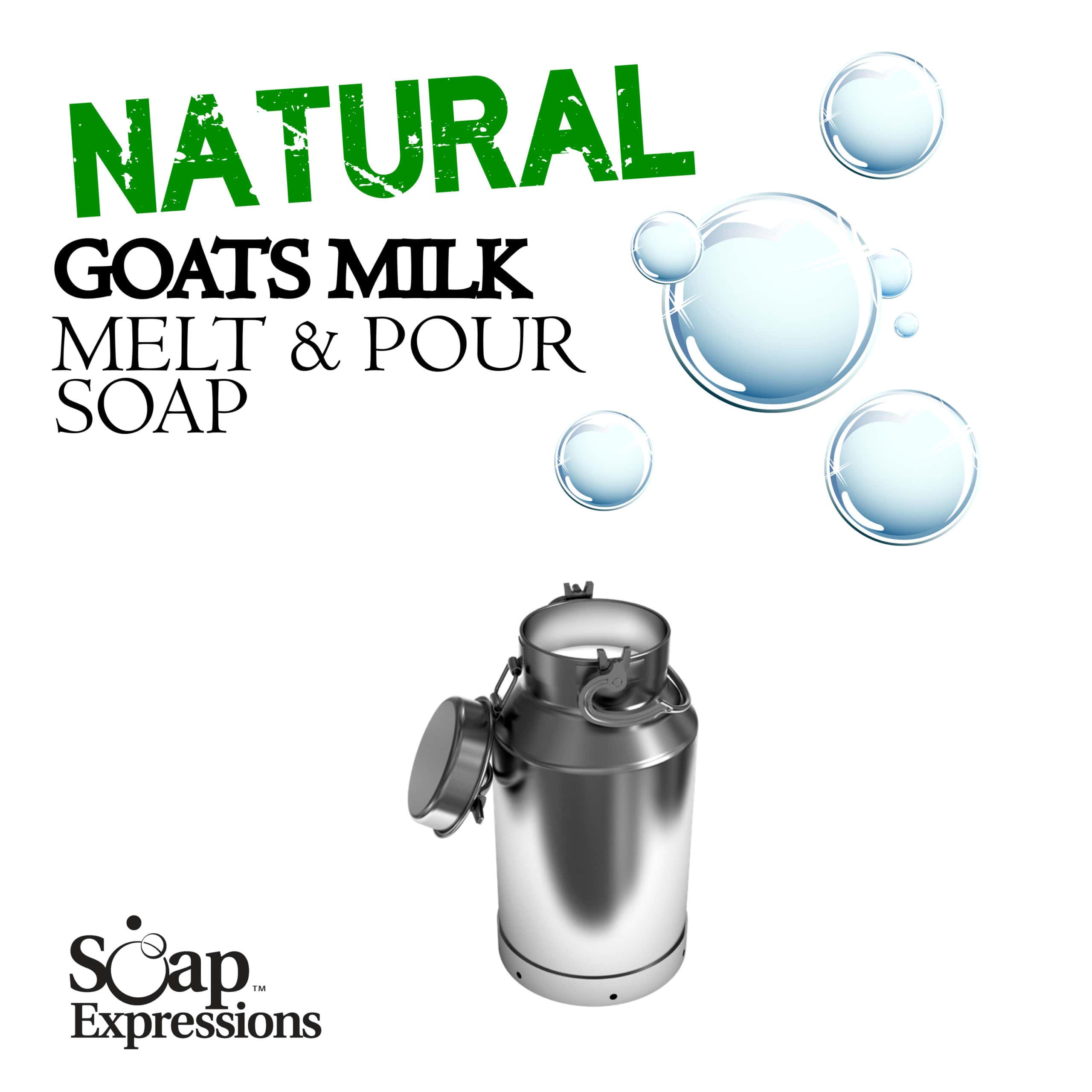 Natural Goat’s Milk Melt and Pour Soap Base
