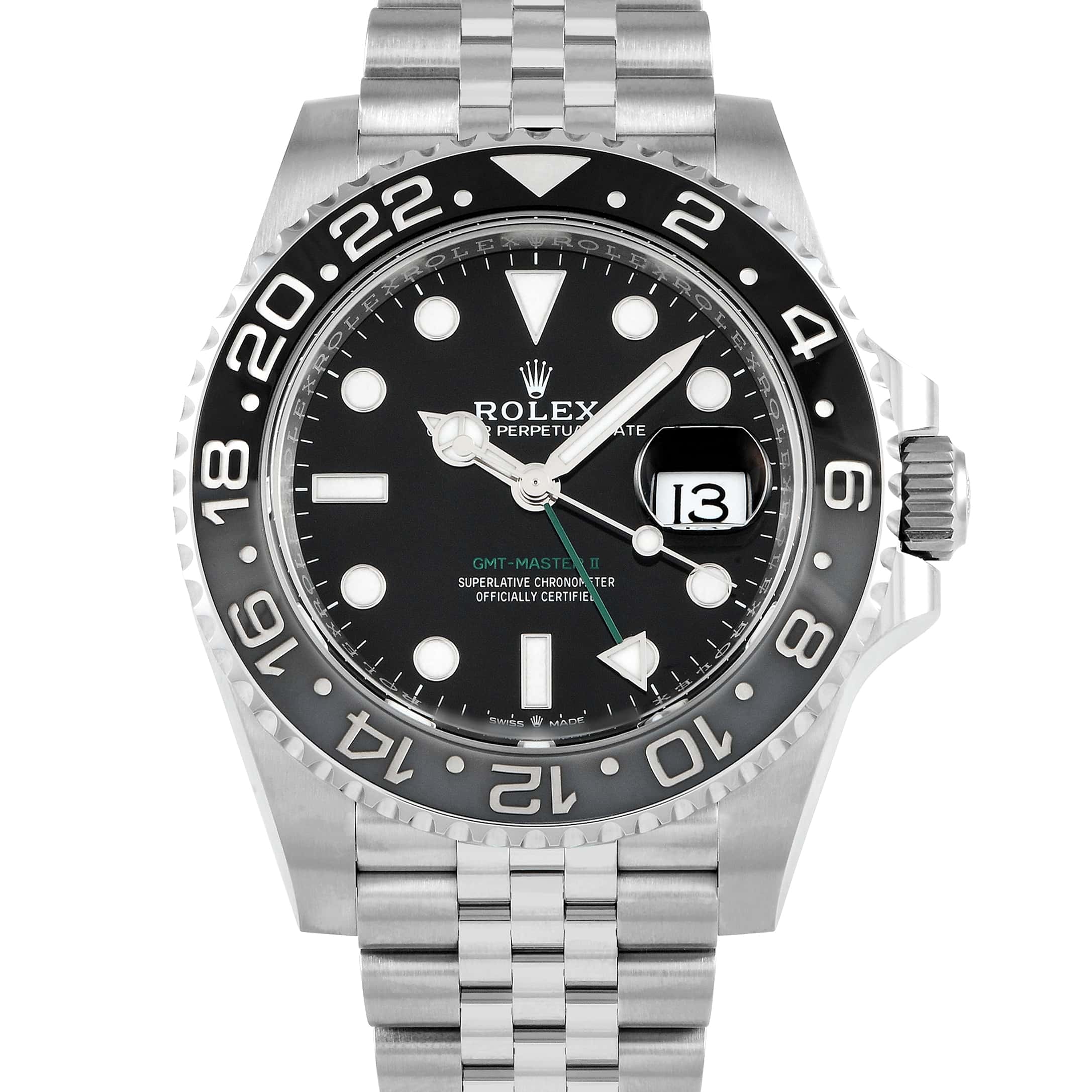 Rolex GMT-Master II Watch 126710GRNR Jubilee