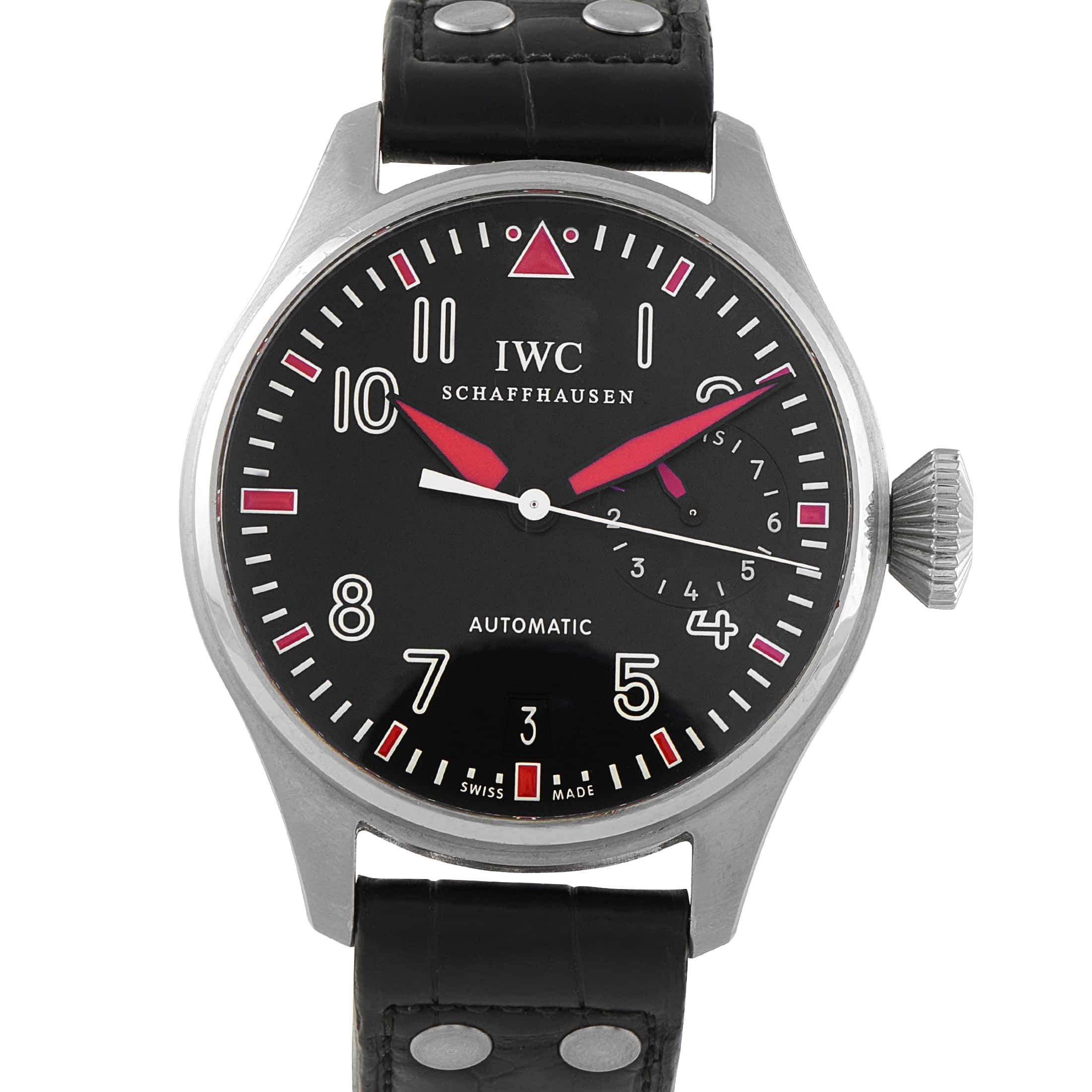 IWC Big Pilot’s Muhammad Ali Steel Watch iw5004-33