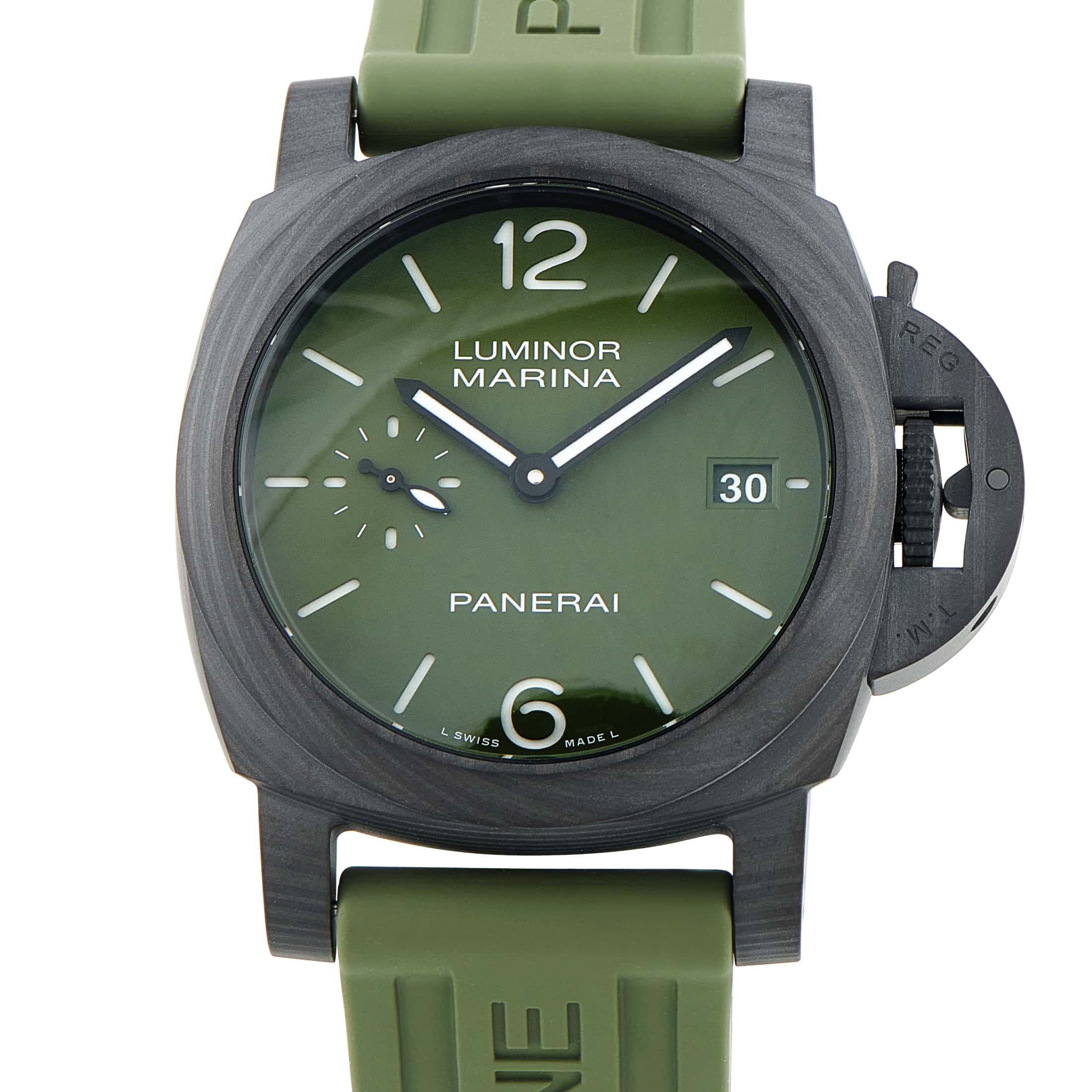Officine Panerai Luminor Quaranta Carbotech Watch pam01526