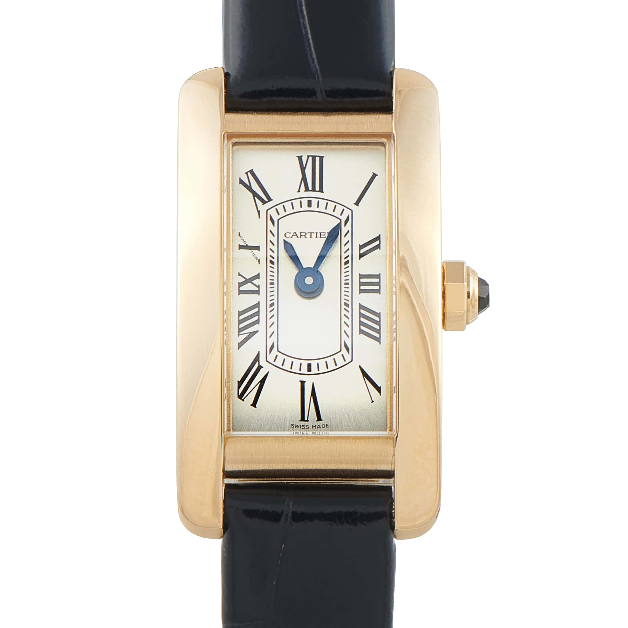 Cartier Tank Américaine Mini Yellow Gold Watch WGTA0353