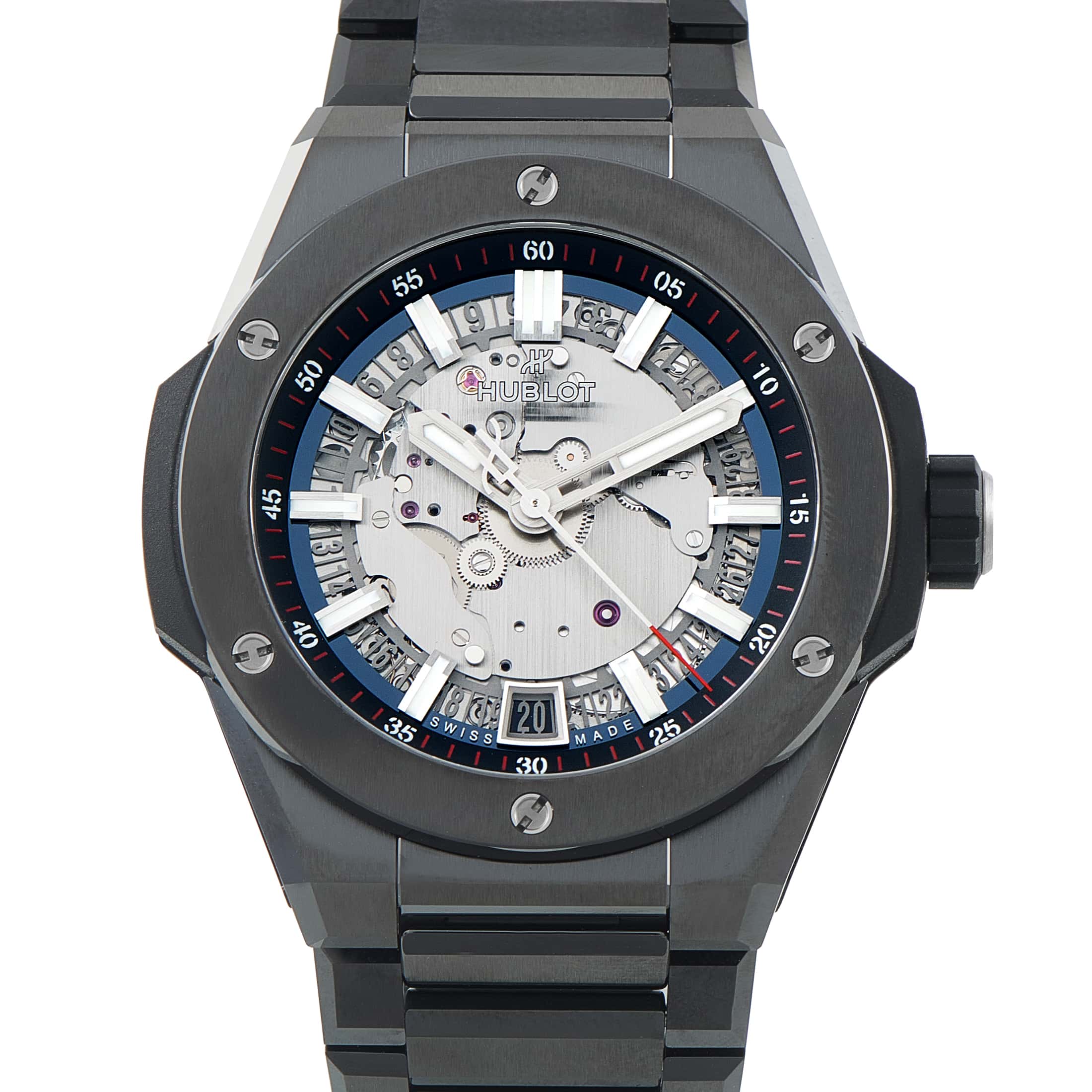 Hublot Big Bang Integral Time Black Ceramic Watch 456.CX.0170.CX