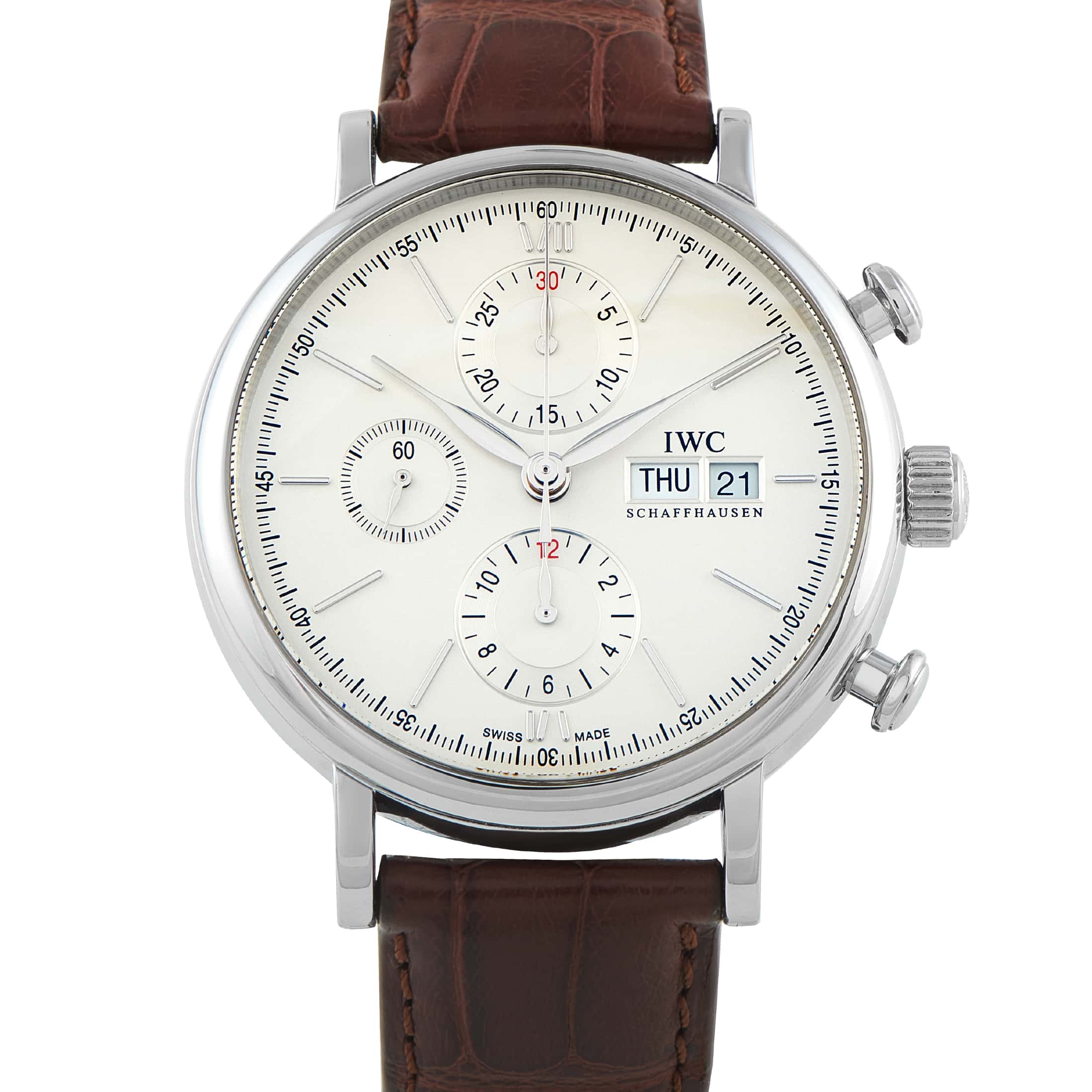 IWC Portofino Chronograph Steel Watch IW391007