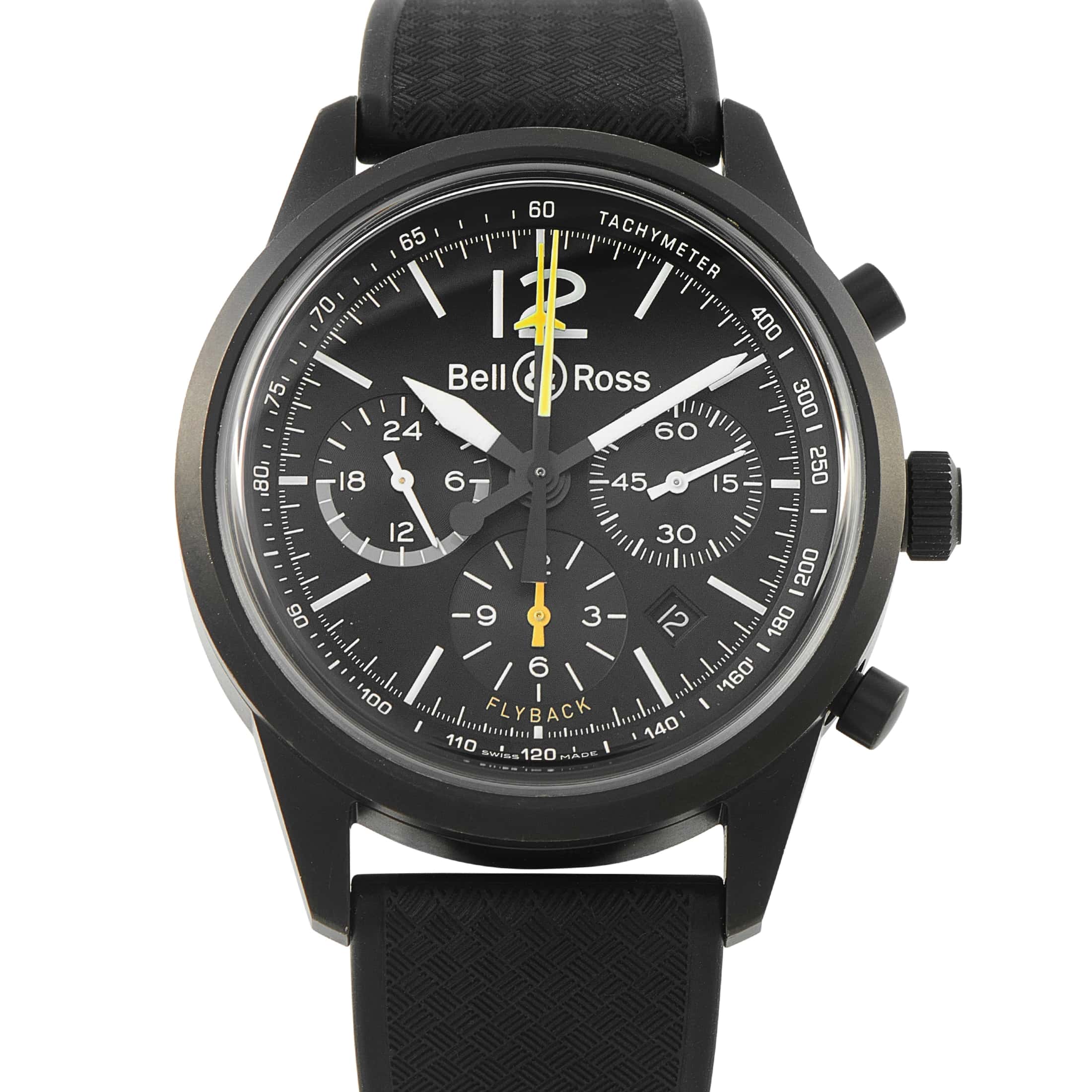 Bell &amp; Ross BR126 Blackbird Flyback Chronograph Limited Edition Watch BR126-75