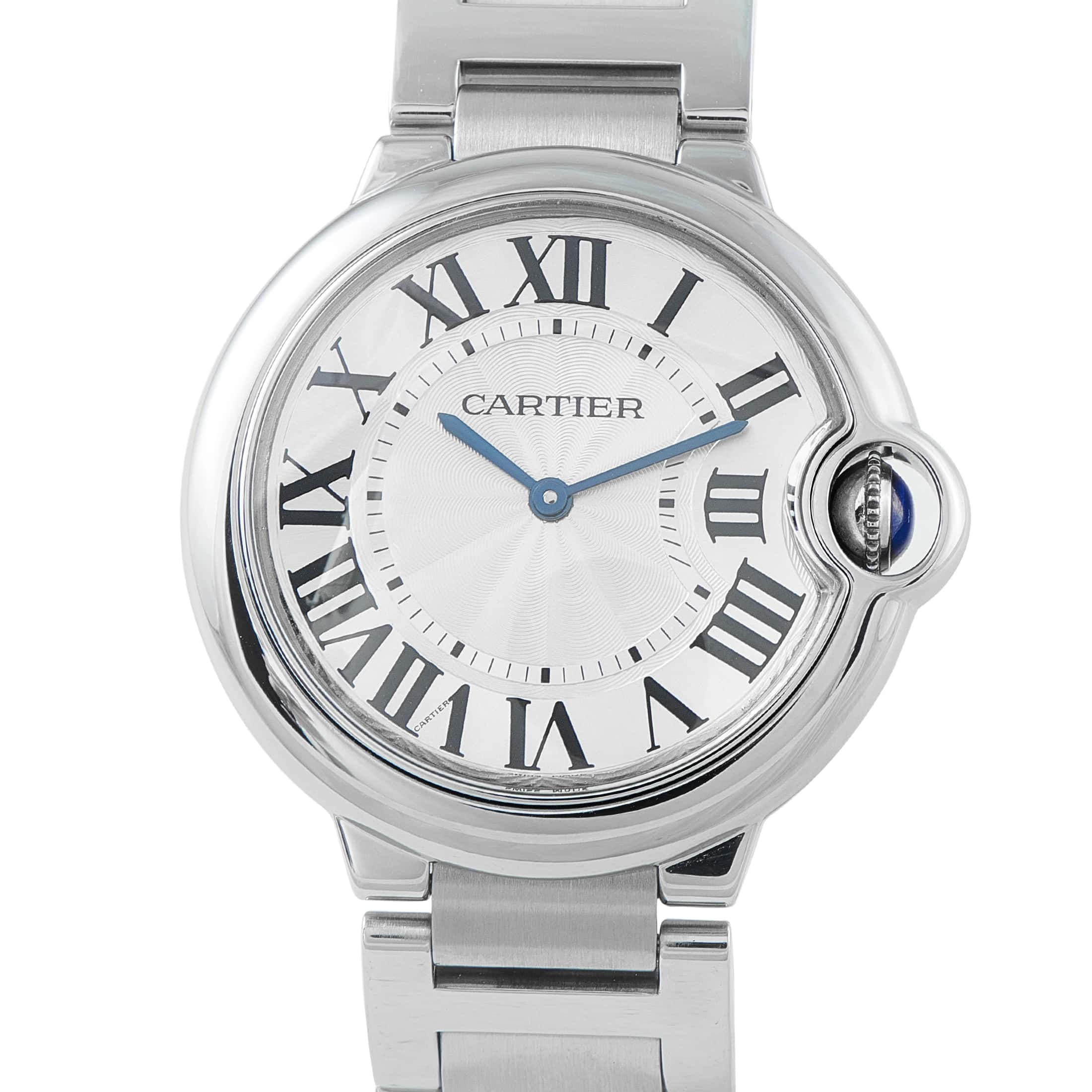 Cartier Ballon Bleu 36 Stainless Steel Watch W69011Z4