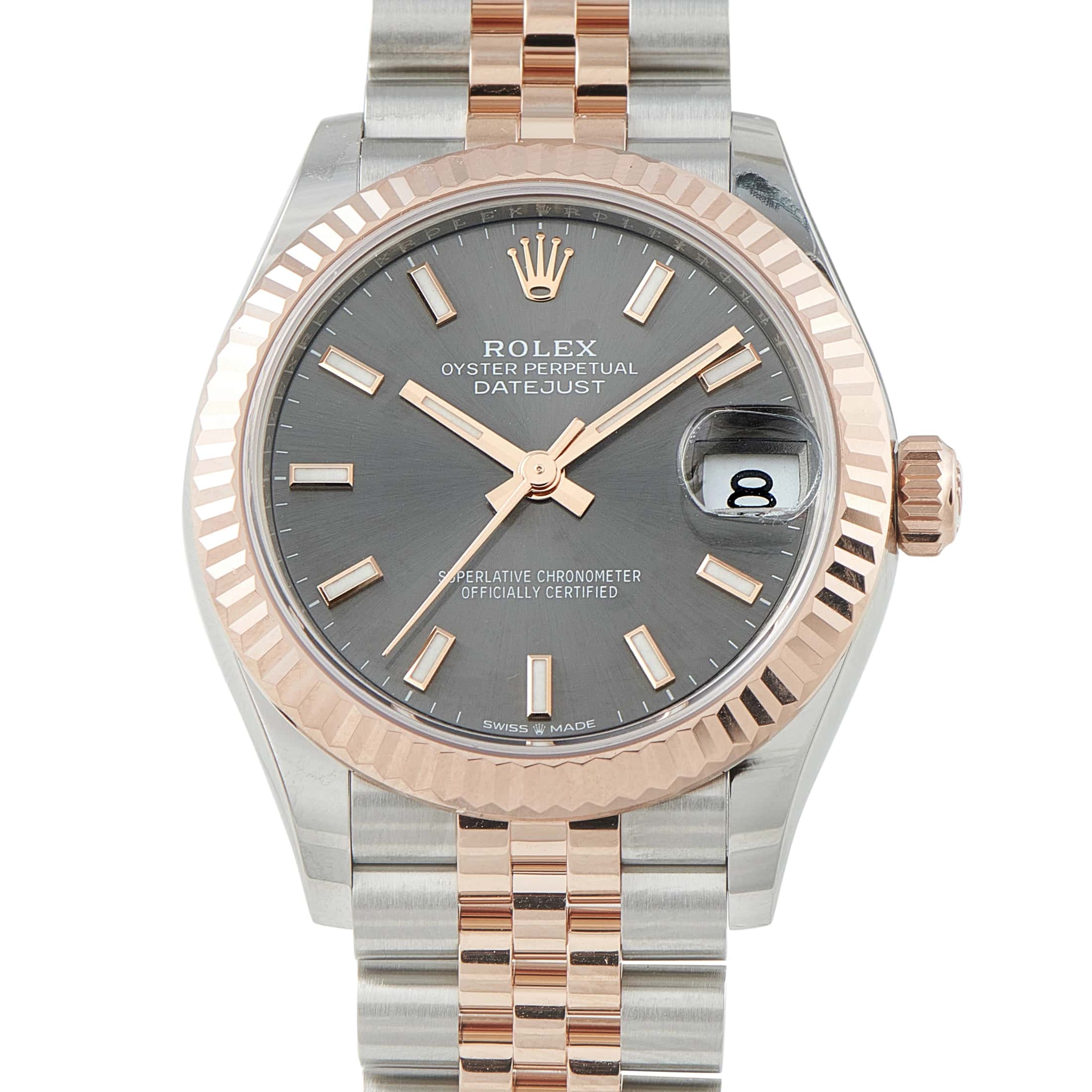 Rolex Datejust 31 Everose Rolesor Watch 278271