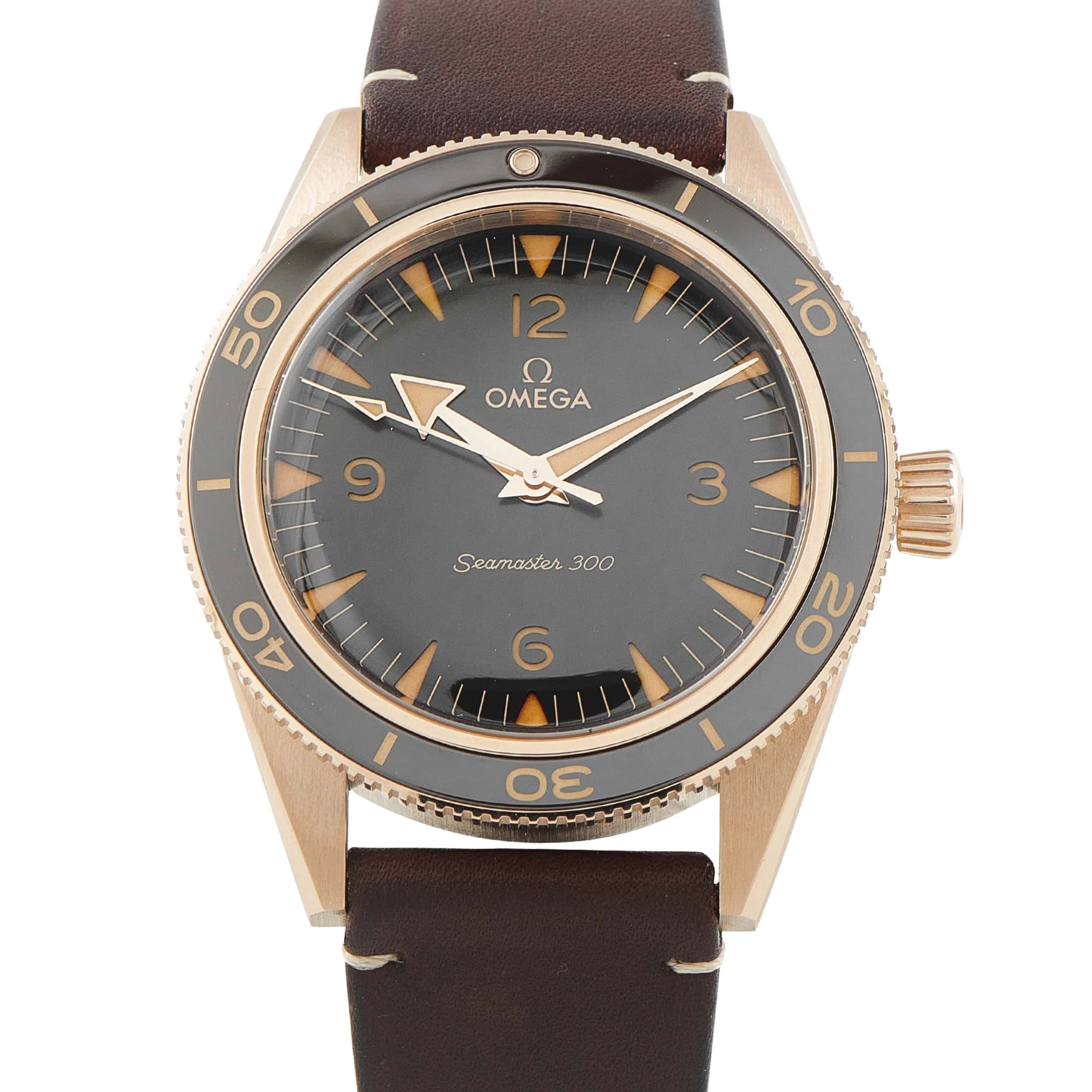 Omega Seamaster 300 Bronze Gold Watch 234.92.41.21.10.001