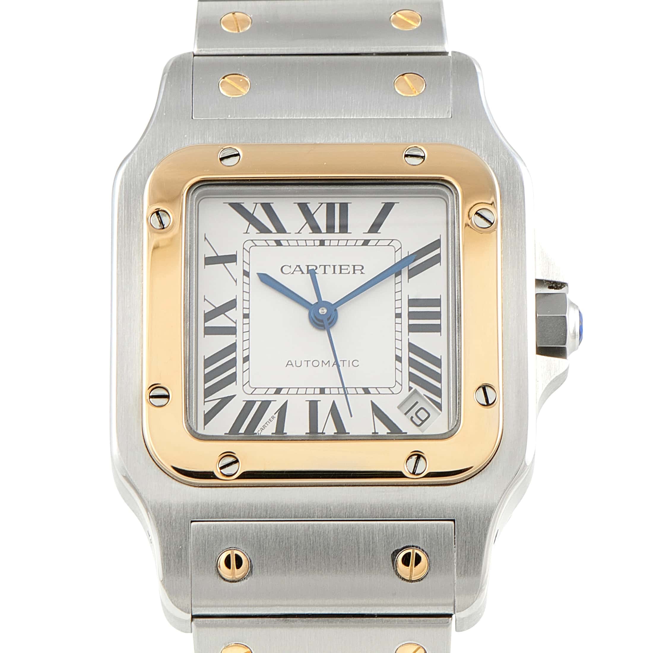 Cartier Santos Galbee XL Two-Tone Watch W20099C4 w20099c4