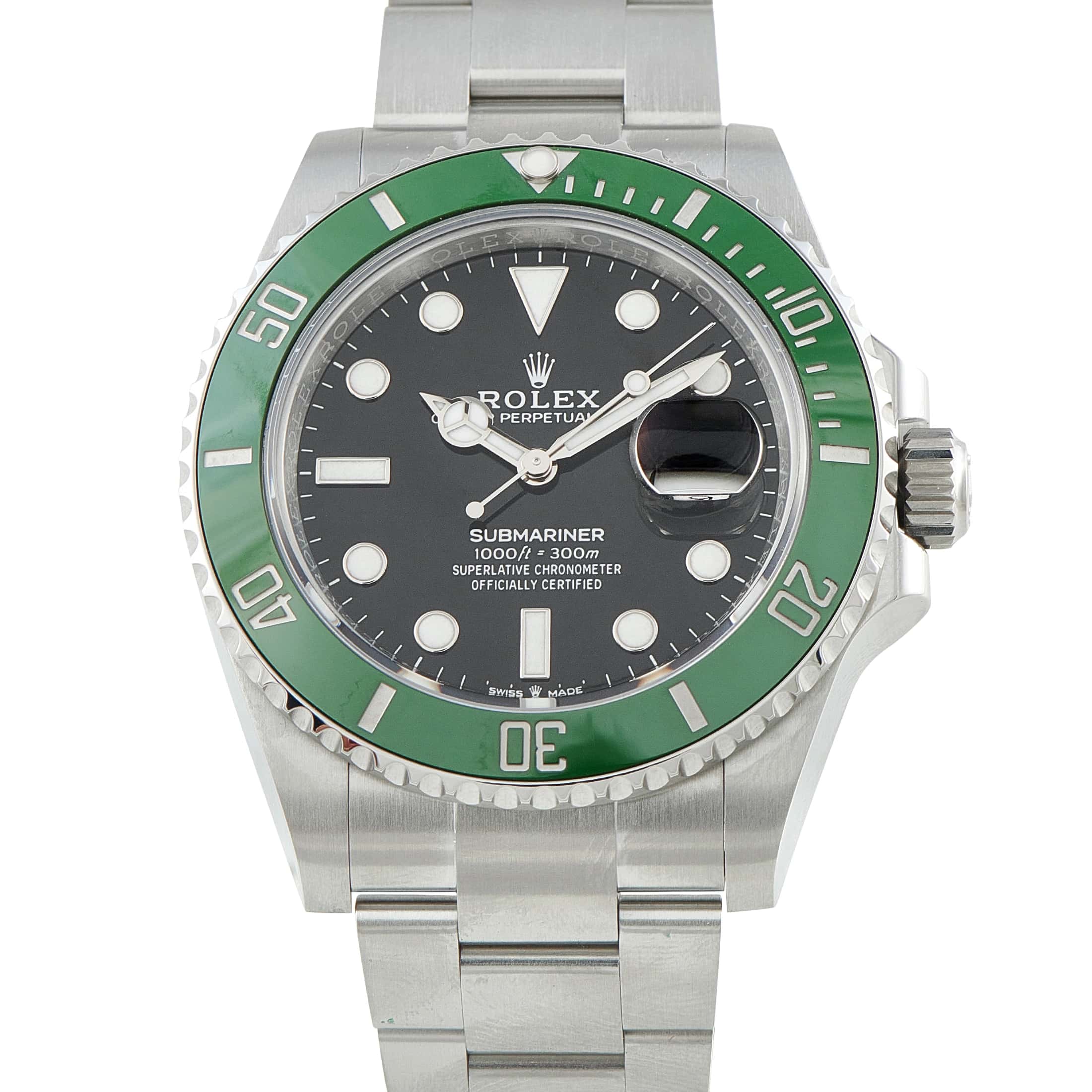 Rolex Submariner Date Starbucks Steel Watch 126610LV