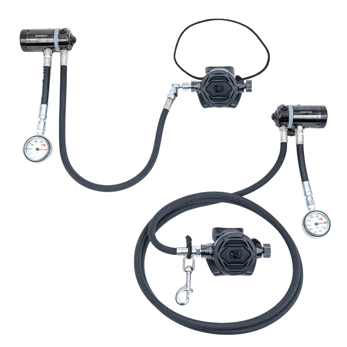 XT1/XT4 Sidemount Regulator Package