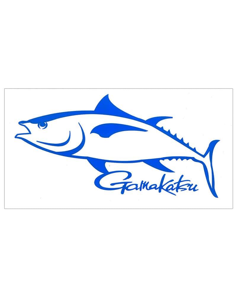 Tuna Boat Decal Blue