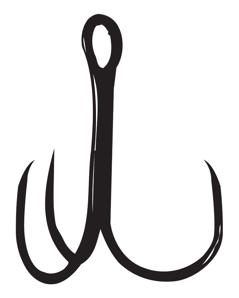 Treble Round Bend Barbless
