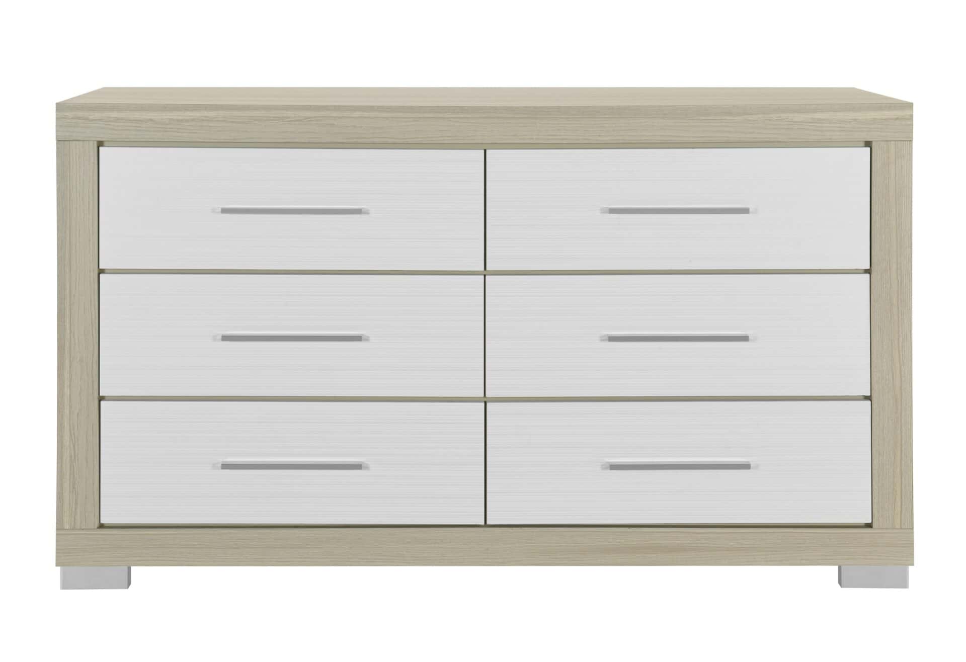 EMMA NATURAL/WHITE DRESSER
