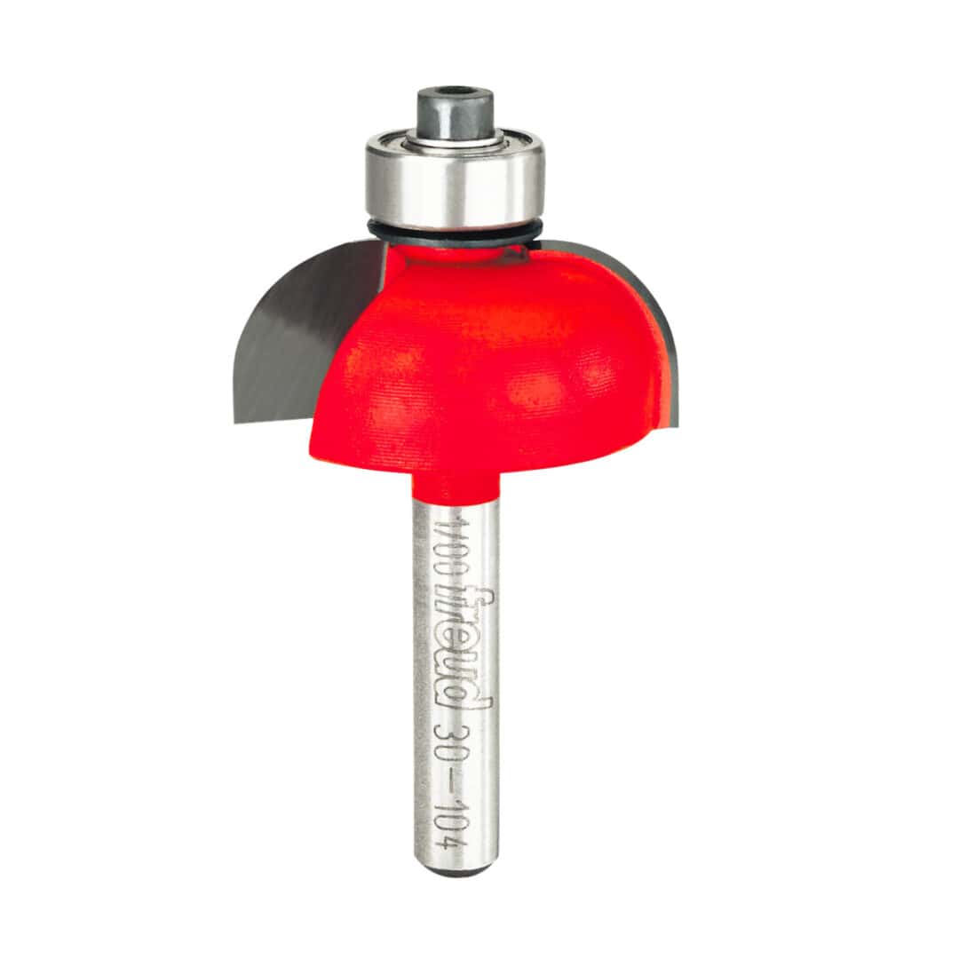 Freud 30-104, 3/8″ Radius, 1/4″ Shank, Cove Bits