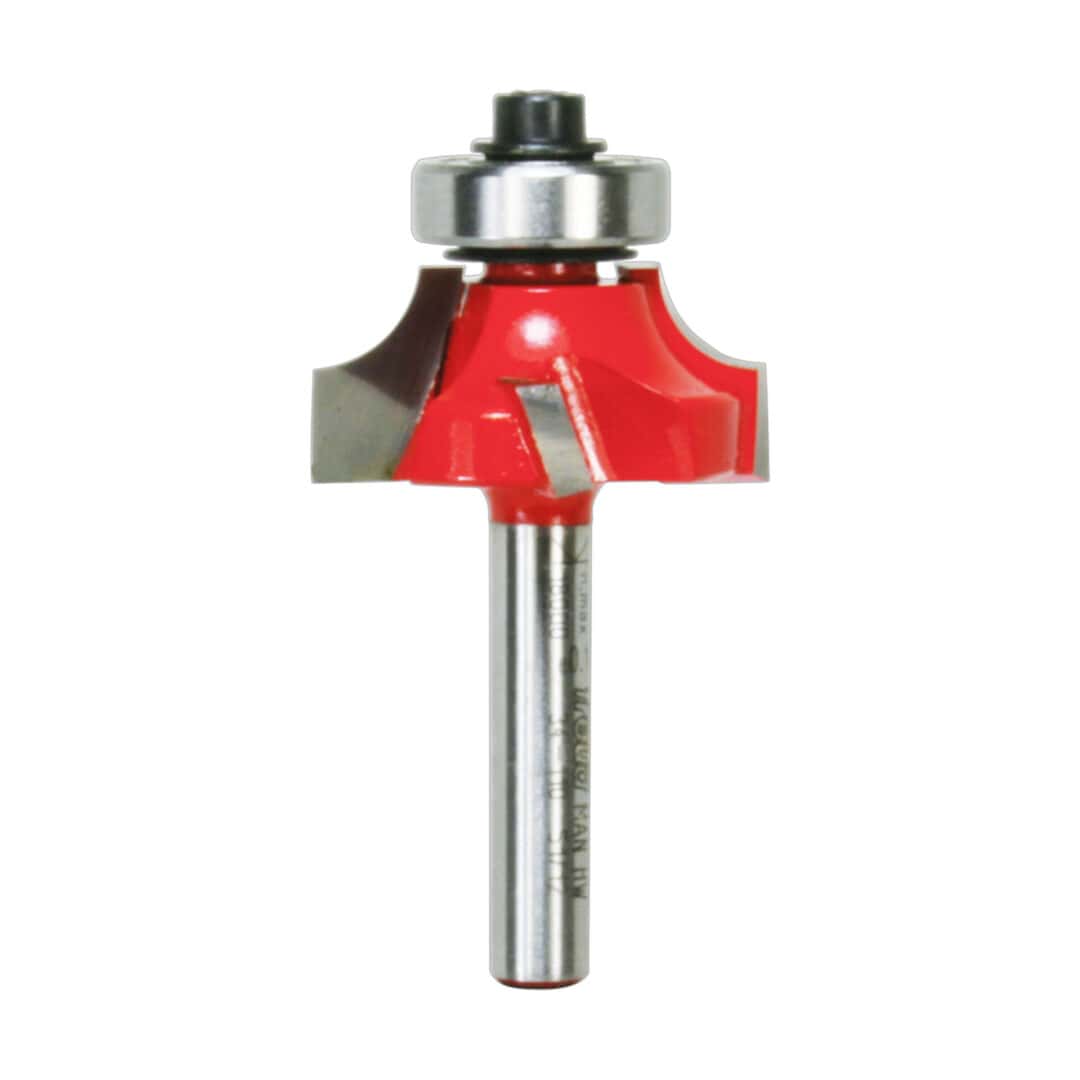 Freud 34-110, 1-1/8″ x 1/2″ Rounding Over Bits, 1/4″ Radius, 1/4″ Shank