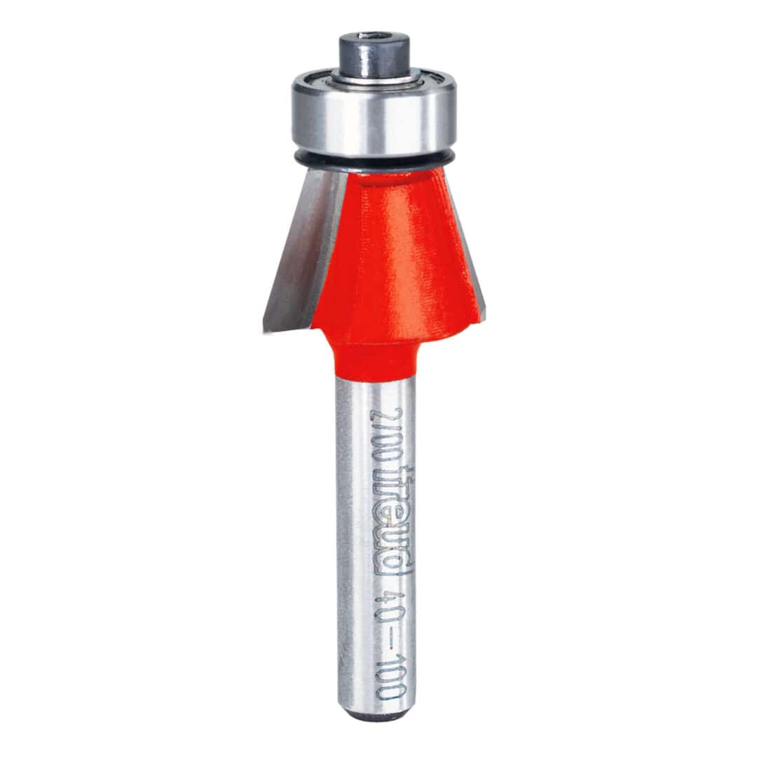 Freud 40-100, 23/32″ x 1/2″ Chamfer Bits, 1/4″ Shank