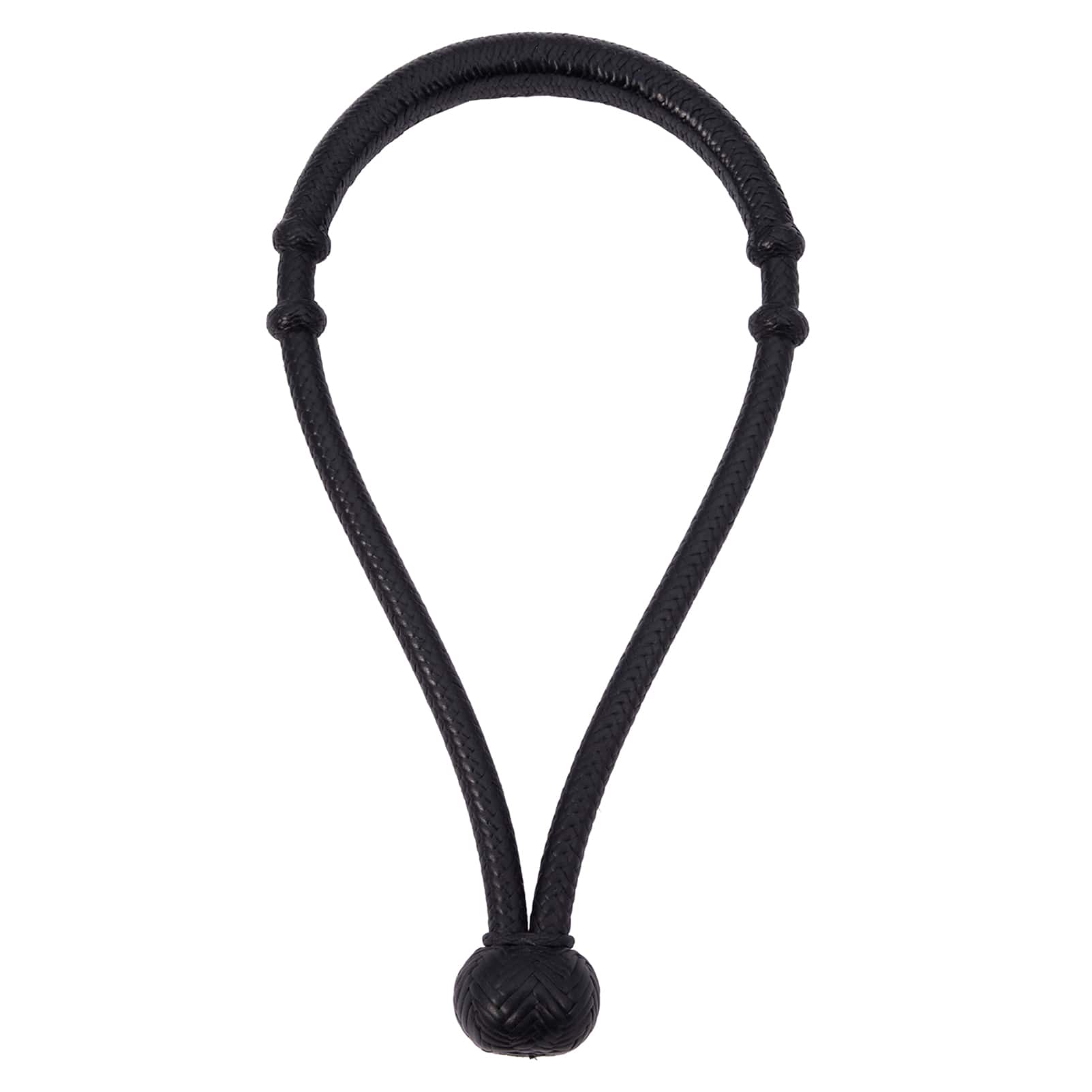 1/2" Black Bosal – 16 Plait