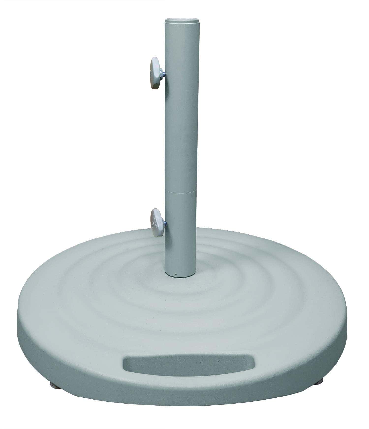 100# Round Monaco Series Aluminum Umbrella Base w/ Wheels