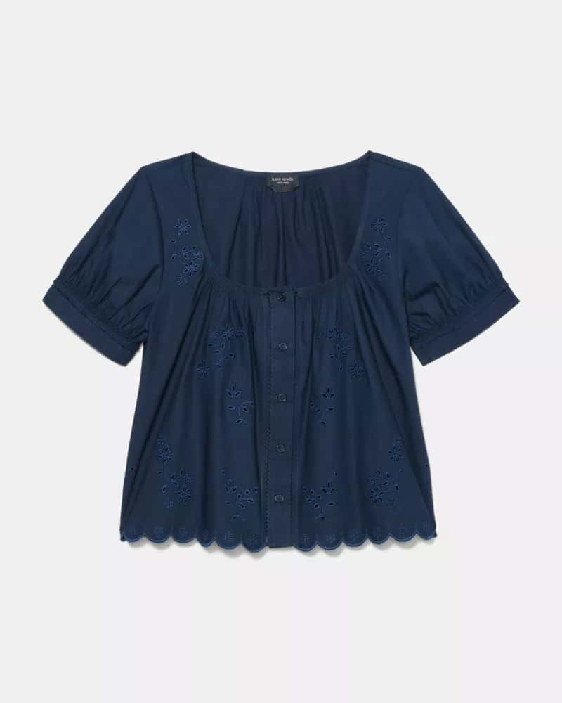 Broderie Anglaise Top