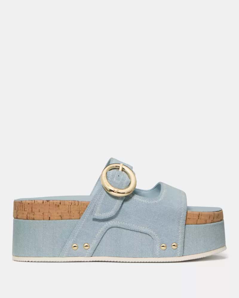 Halo Platform Footbed Sandal