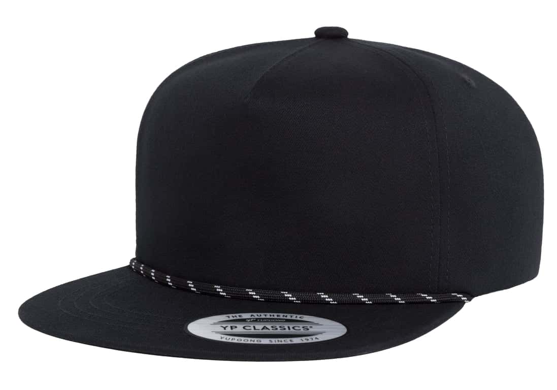 6502BD – YP Classics – Structured 5-Panel with Braid