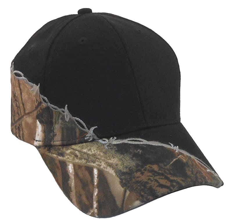 LC4BW – Kati Sportcap – Licensed Camo with Barbed Wire Embroidery