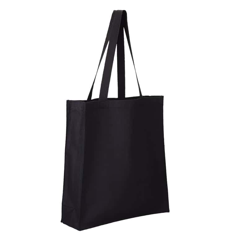 Q125300 – Q-Tees – Canvas Gusset Shopper