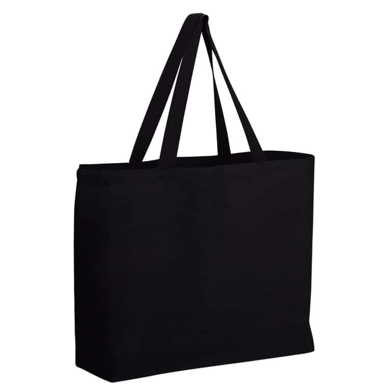 Q600 – Q-Tees – Canvas Jumbo Tote