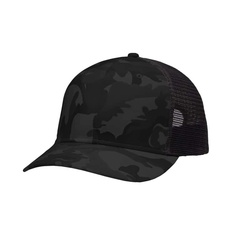 SP1450N Sportsman Nylon Lo Pro Mesh Back Trucker Traditional Fit
