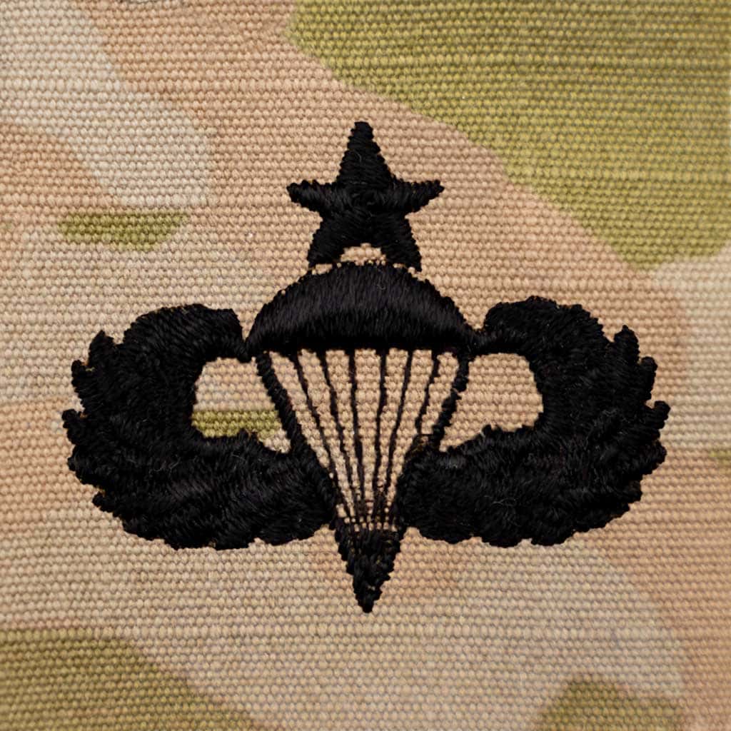 Senior Army Jump Wing OCP Sew On Badge
