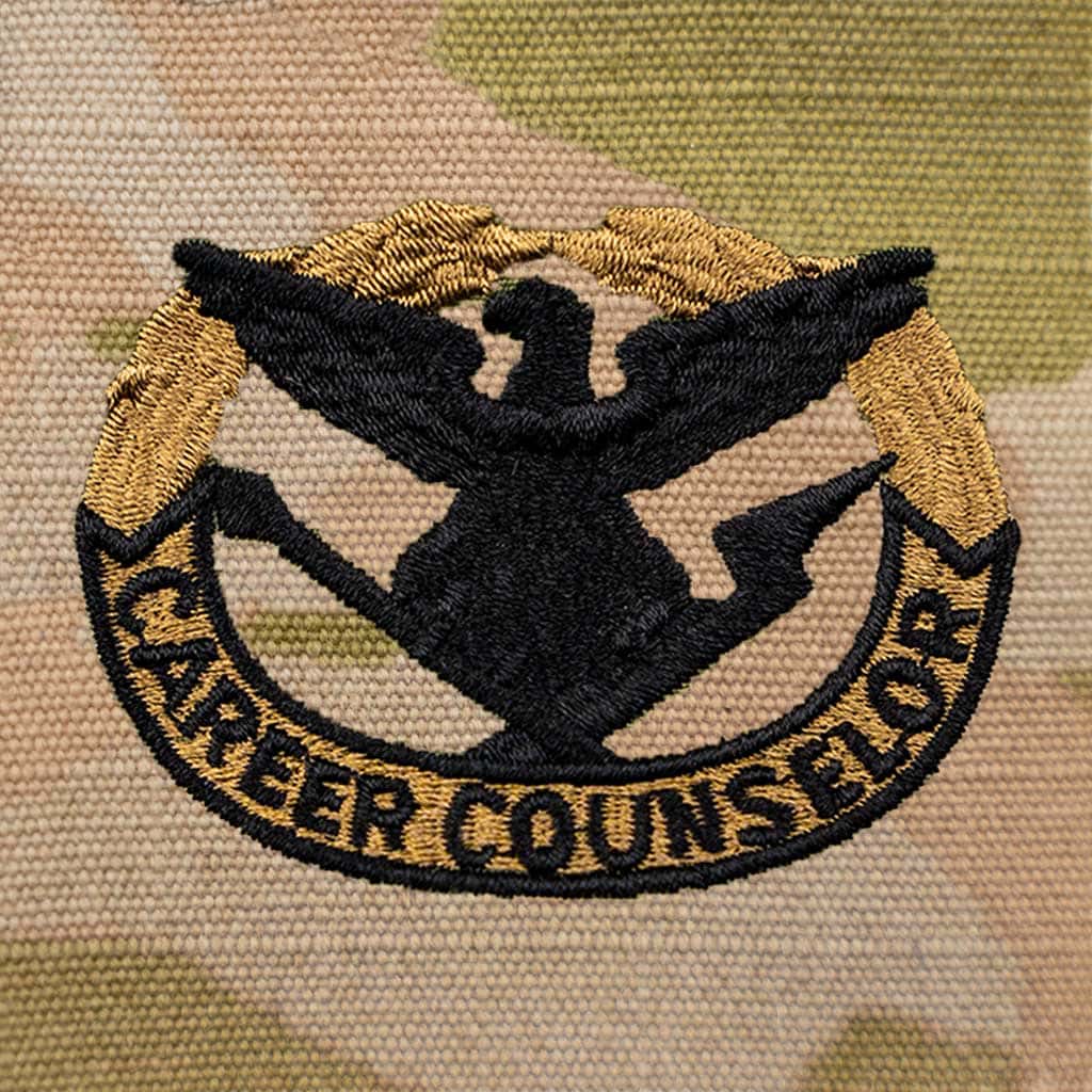 Army Career Counselor OCP Sew On Badge