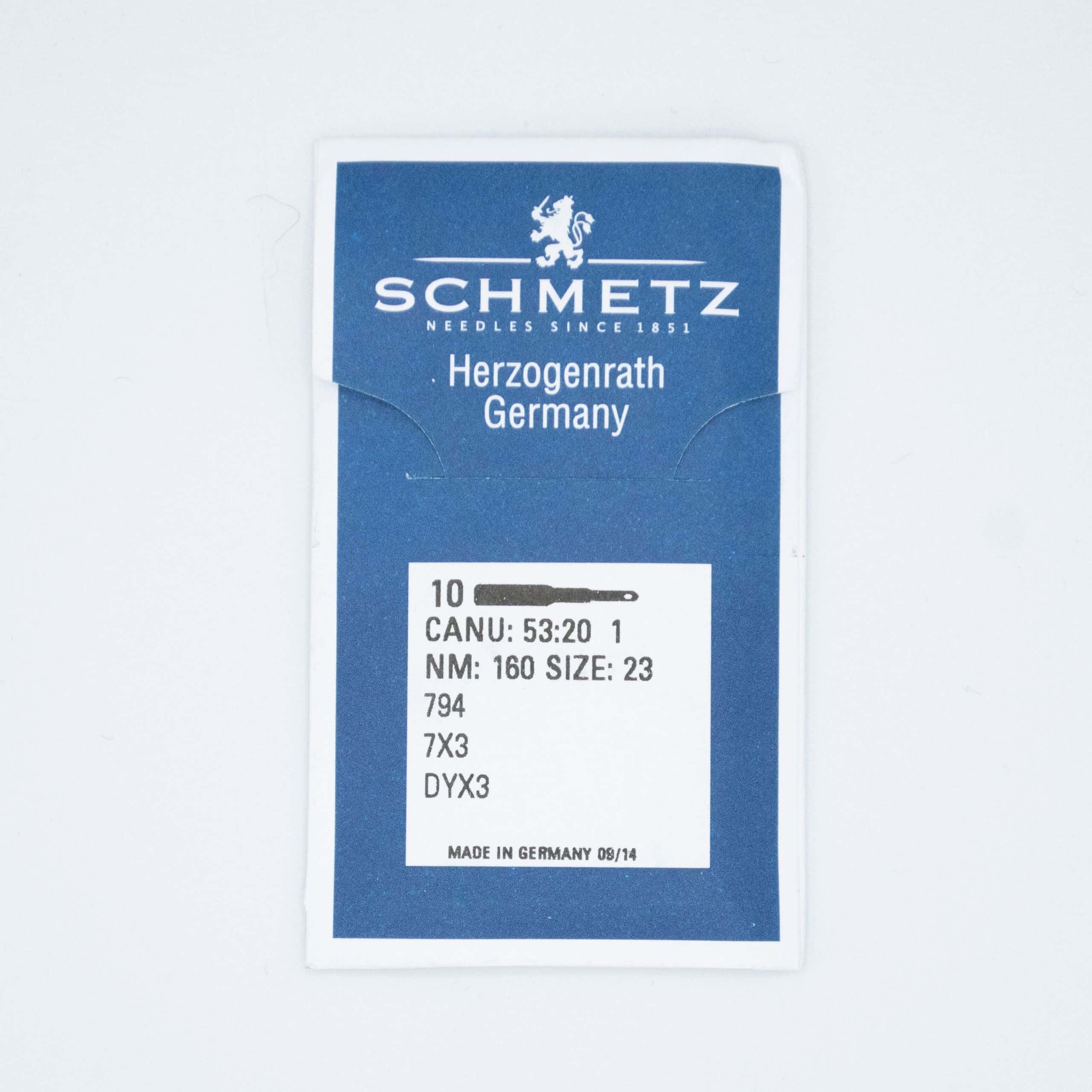 7 X 3 (794) Round Point Schmetz Needles