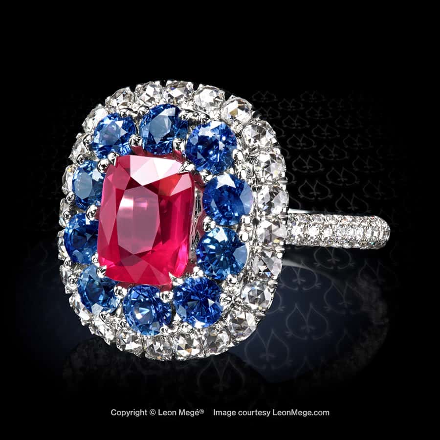 Strawberry Spinel Ring r7976