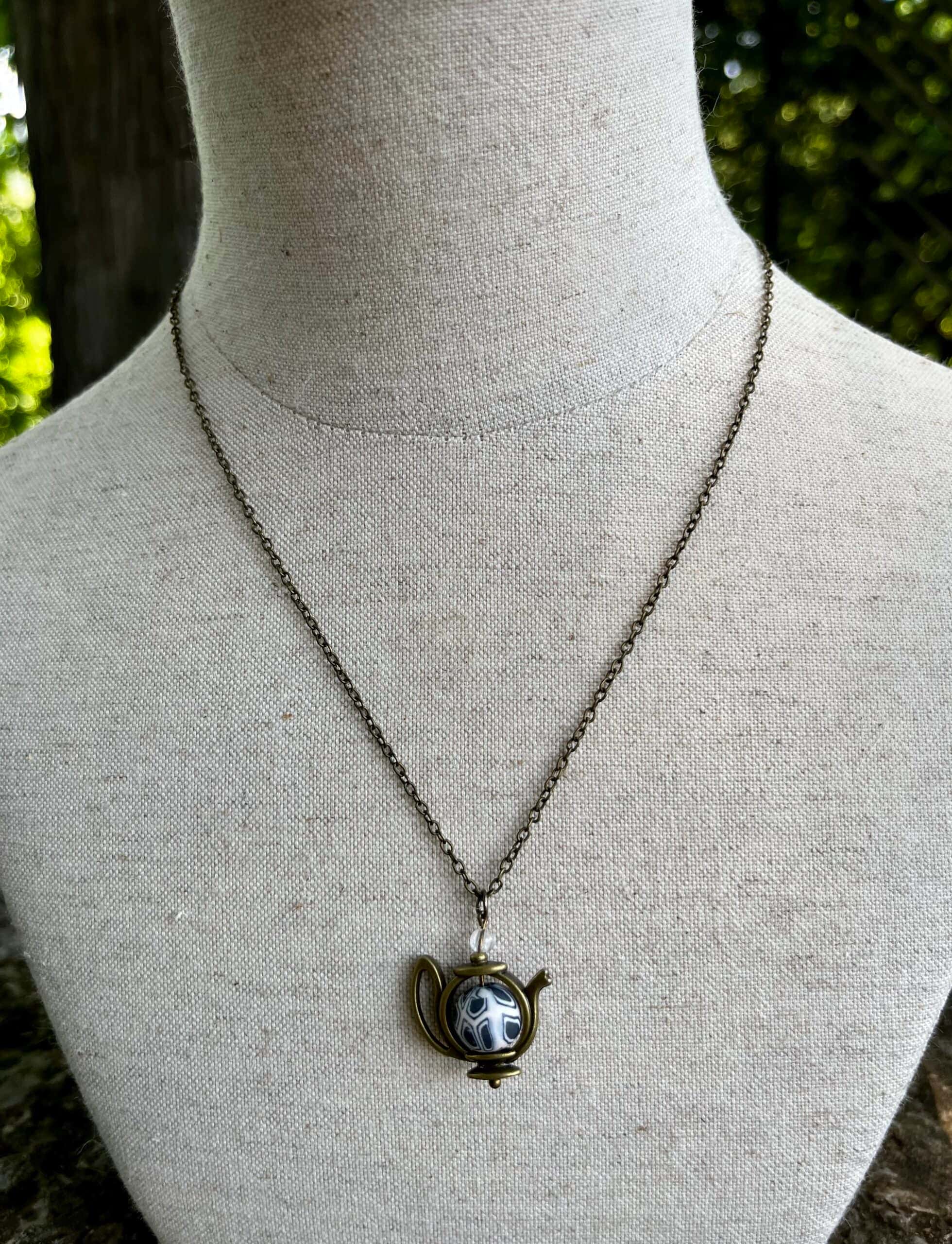 Teapot Necklace