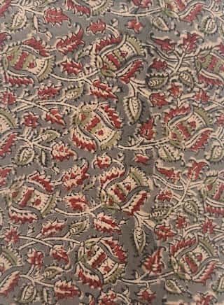 Block Print- Grey