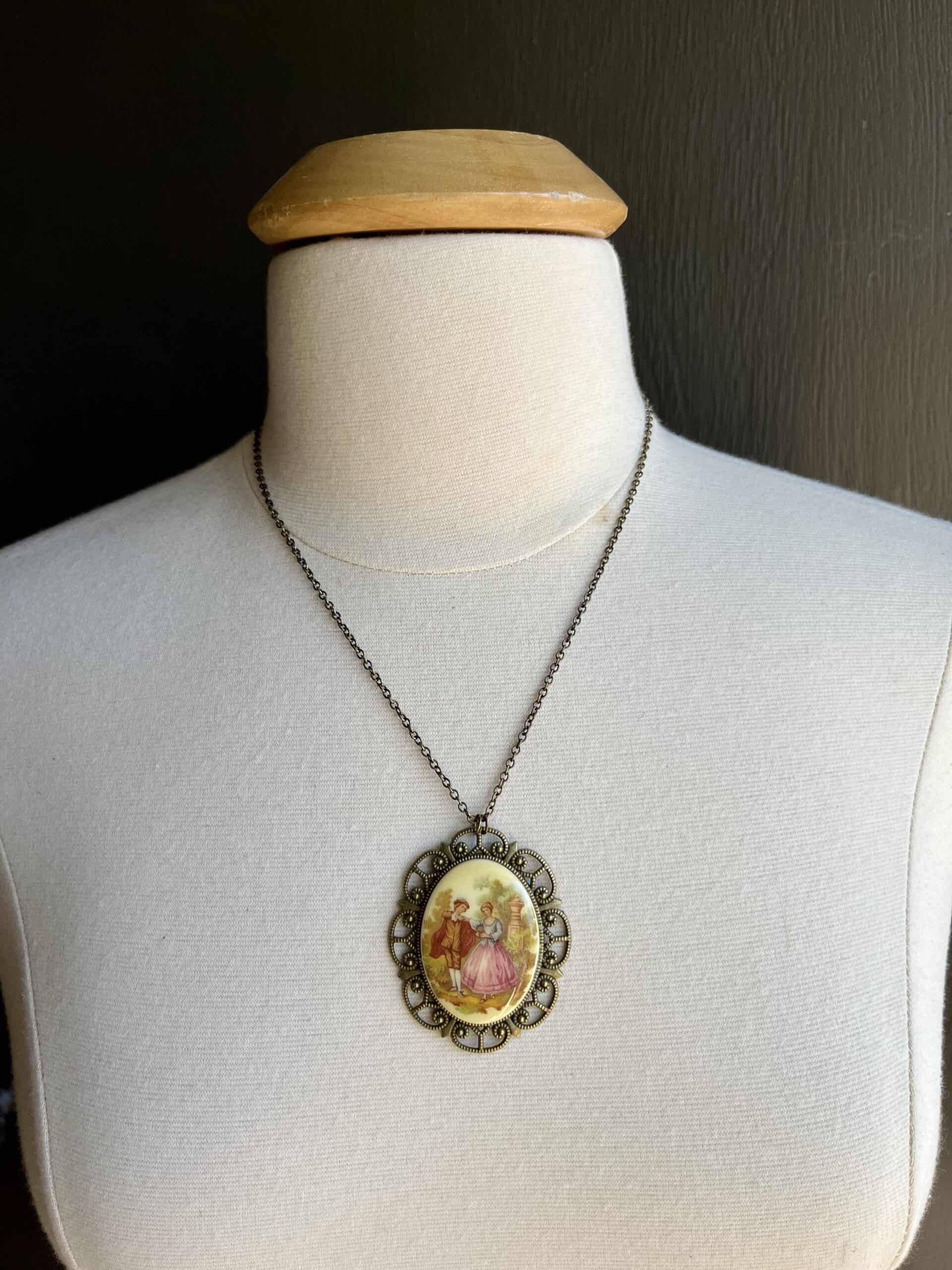 Baroque cameo set