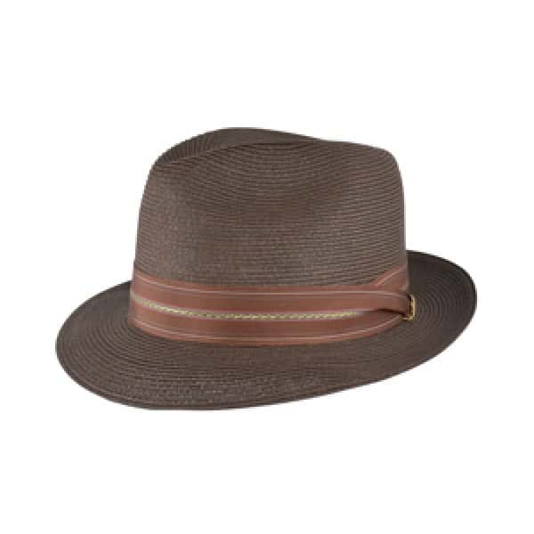 Style: 075 Milan Center Dent Straw Hat